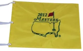 2012 Masters Embroidered Golf Pin Flag - Bubba Watson Champion