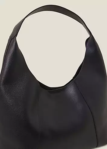 Accessorize Leather Scoop Shoulder Bag | Kaleidoscope