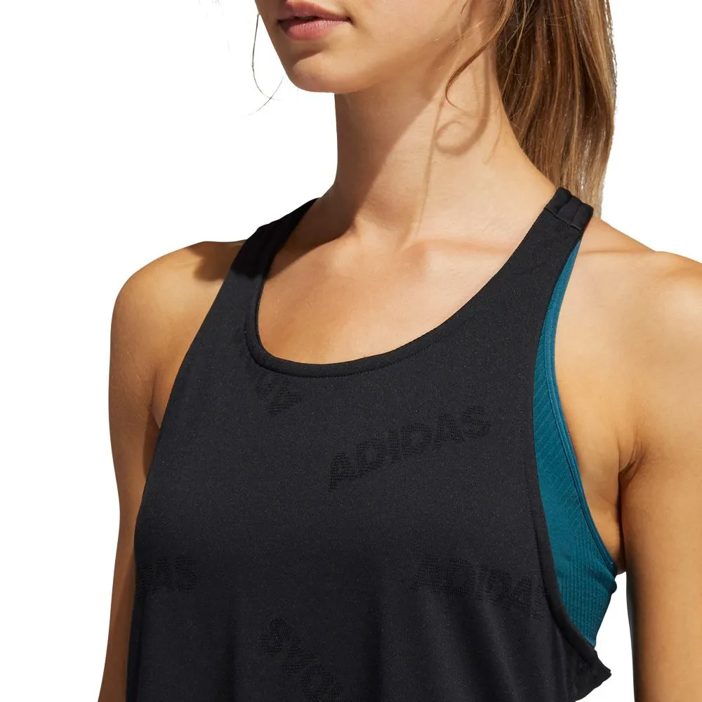 adidas - Jacquard Tank Top Women black