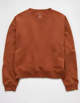 AE AE Cropped Crew Neck Pullover Sweatshirt