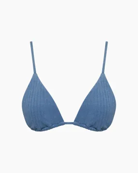 Alexa Bikini Top | Harbor Blue