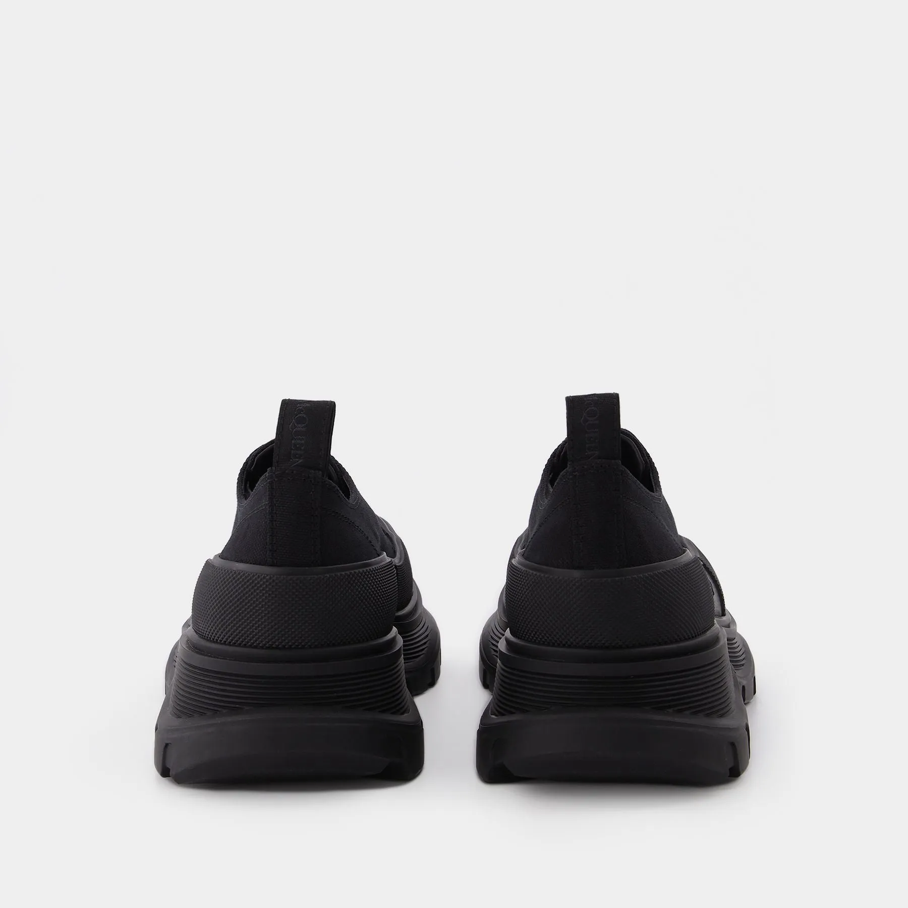 Alexander McQueen  Tread Slick Sneakers - Alexander Mcqueen - Black - Canva