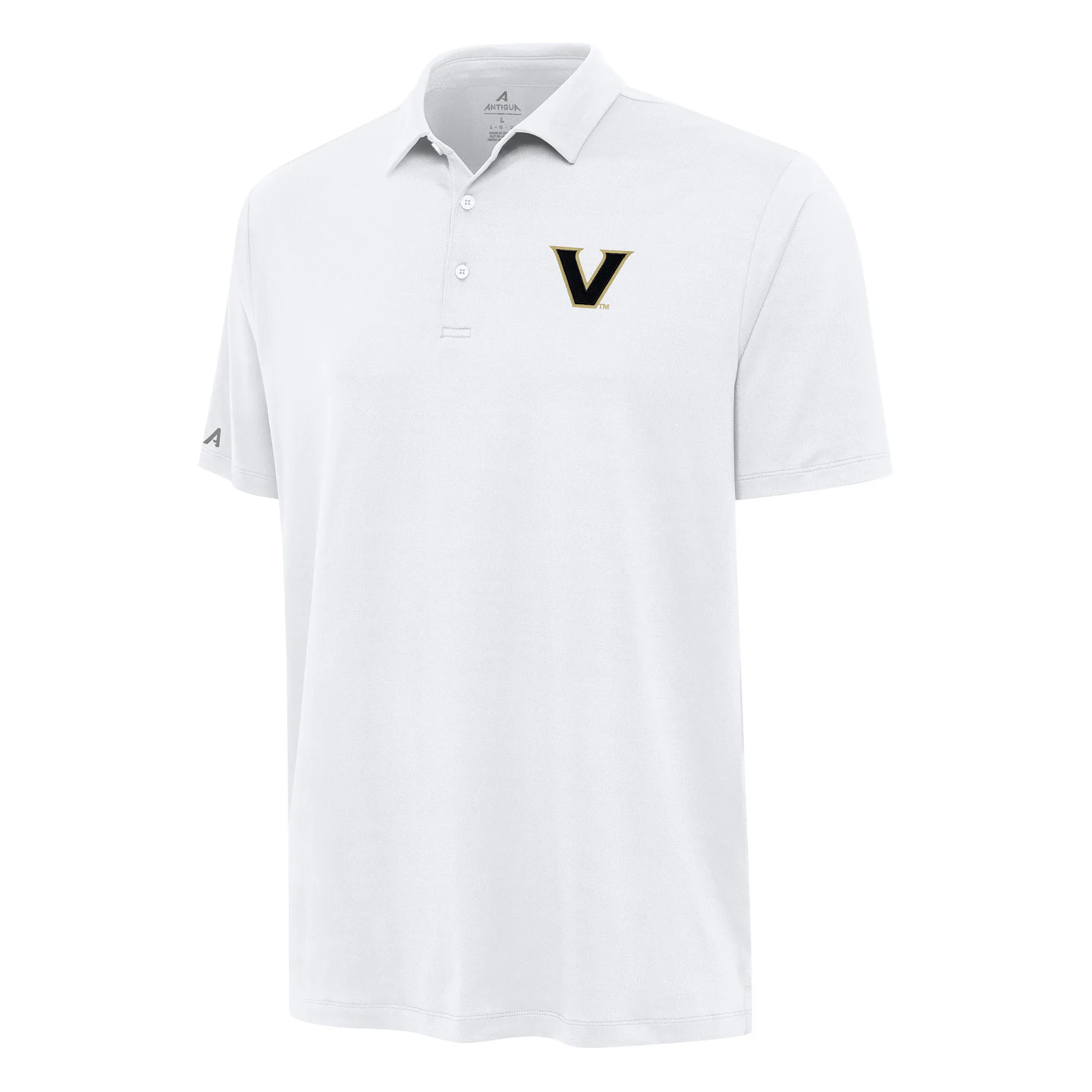 Antigua Vanderbilt Commodores White Reprocess Polo