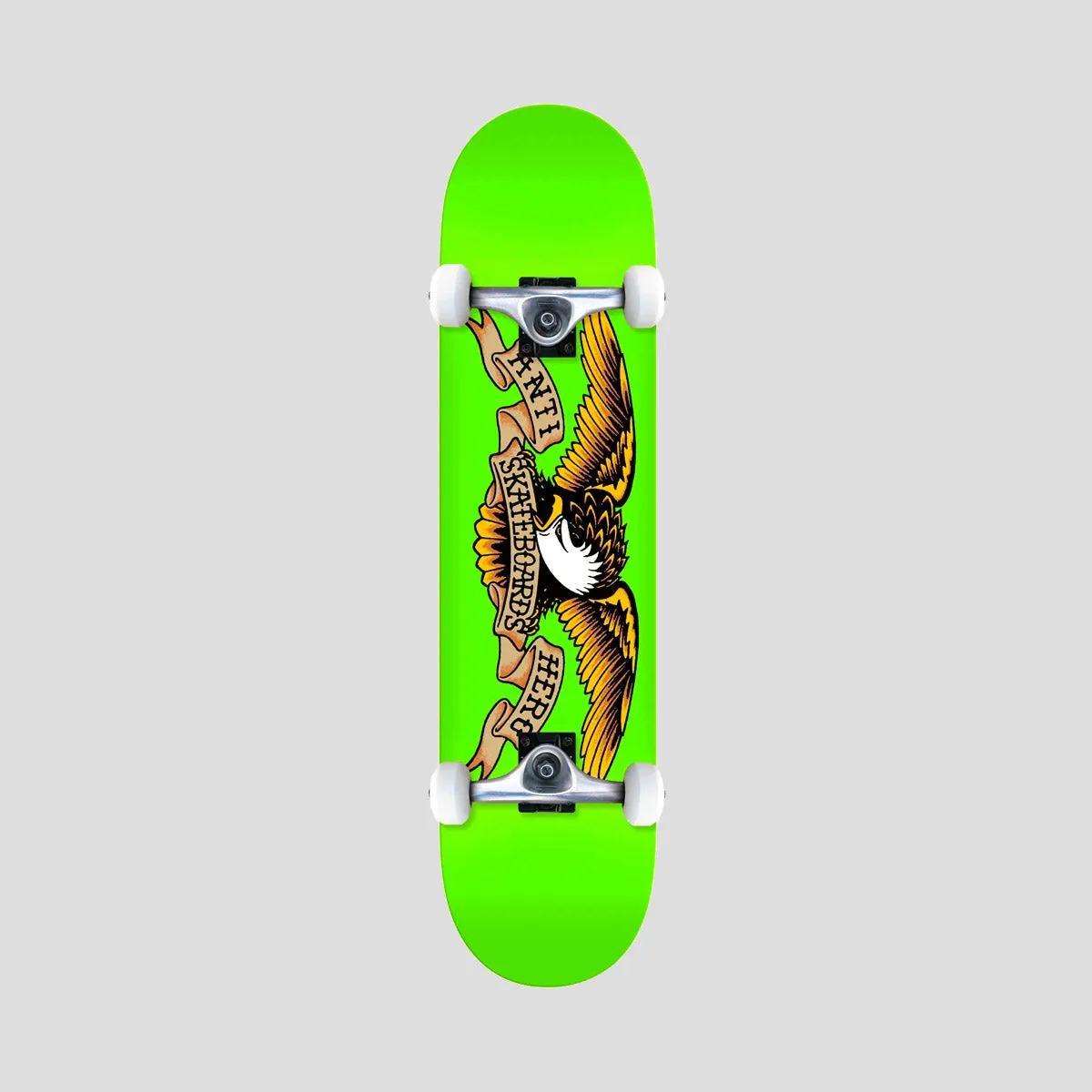 Antihero Classic Eagle Skateboard Green - 8"