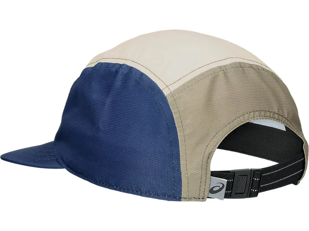 Asics Asics 5 Panel Cap Blue Expanse/Birch | Buy Asics Asics 5 Panel Cap Blue Expanse/Birch here | Outnorth