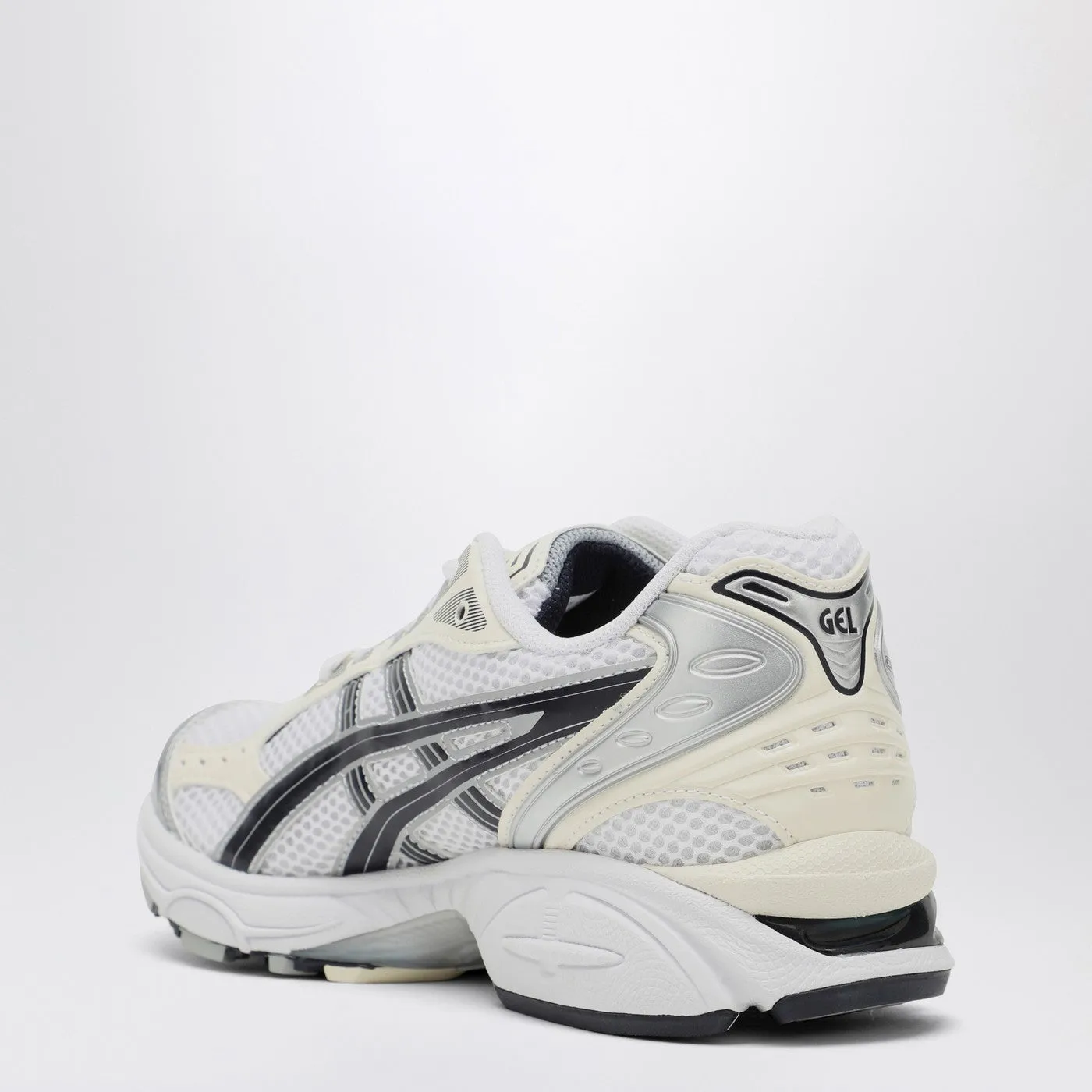 Asics    Asics White/Midnight Gel Kayano 14 Sneakers