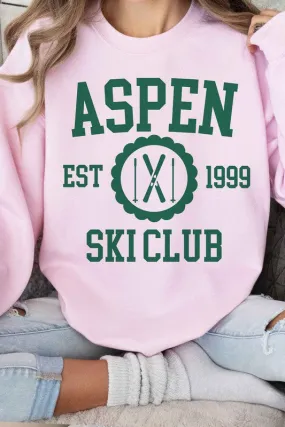 ASPEN SKI CLUB GRAPHIC SWEATSHIRT