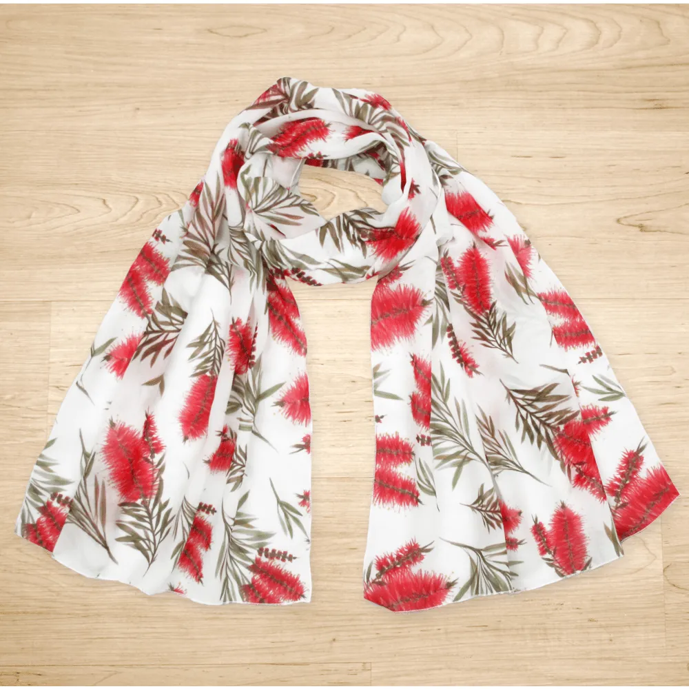 Australian Bottlebrush Scarf