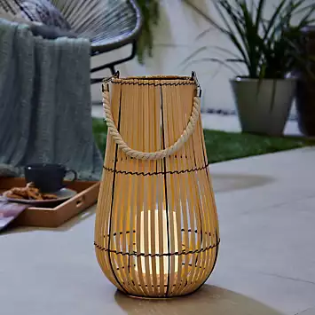 Azore Bamboo Indoor & Outdoor Lantern | Kaleidoscope