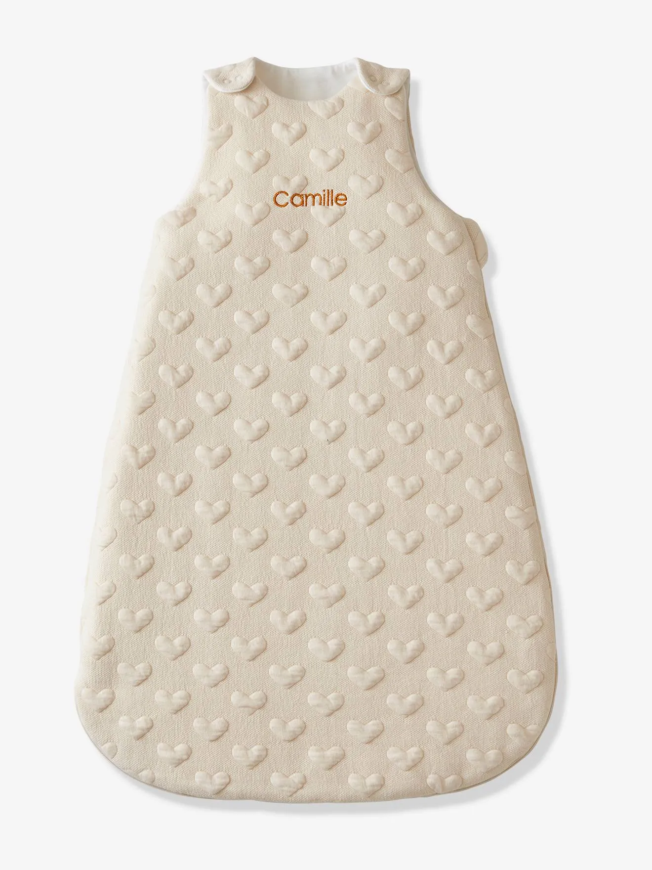 Baby Sleeping Bag, Summer Special, Hearts - pistachio