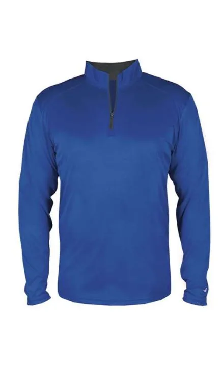 Badger 2102 Youth B-Core Quarter-Zip Pullover