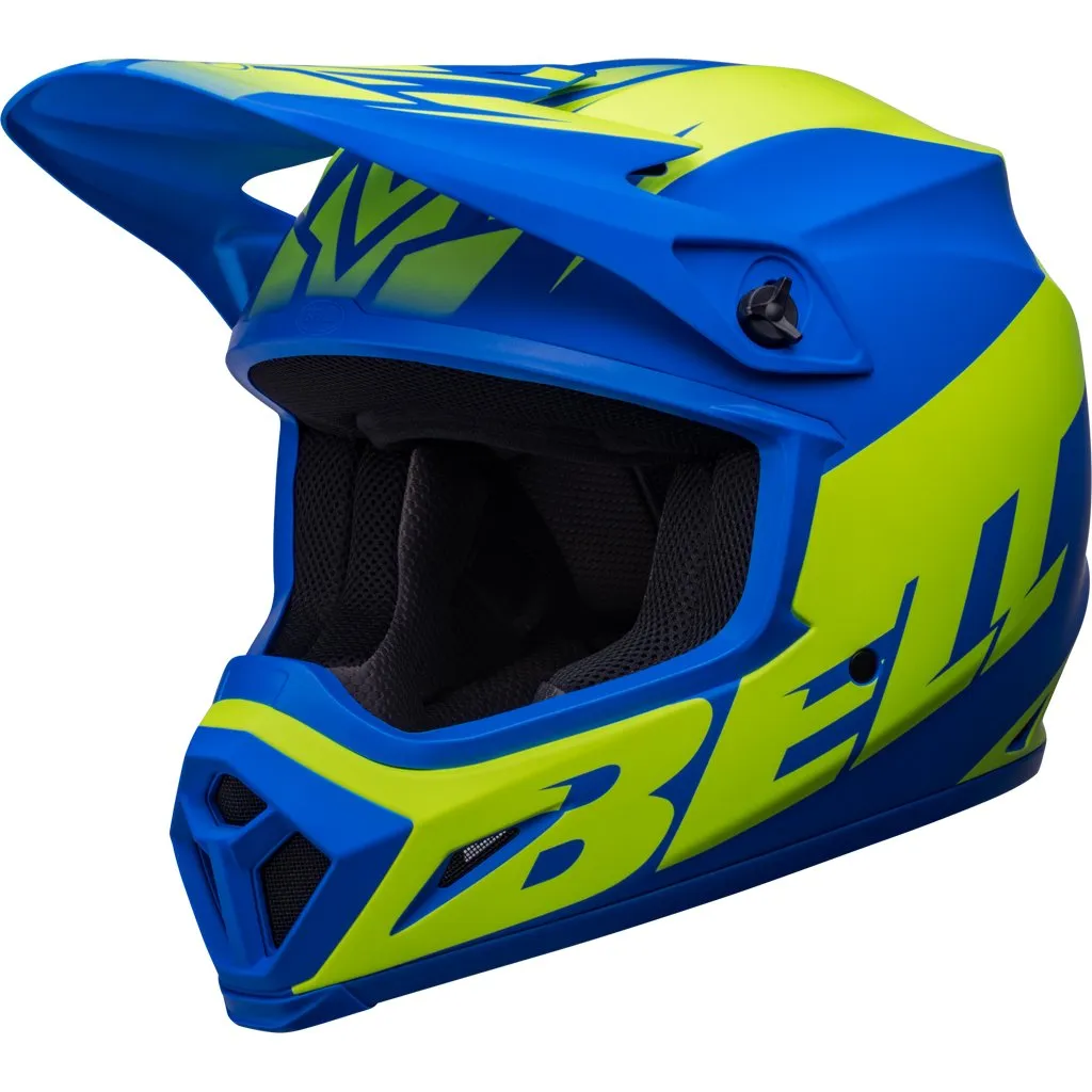 Bell - MX-9 Mips Disrupt Blue/Yellow Helmet