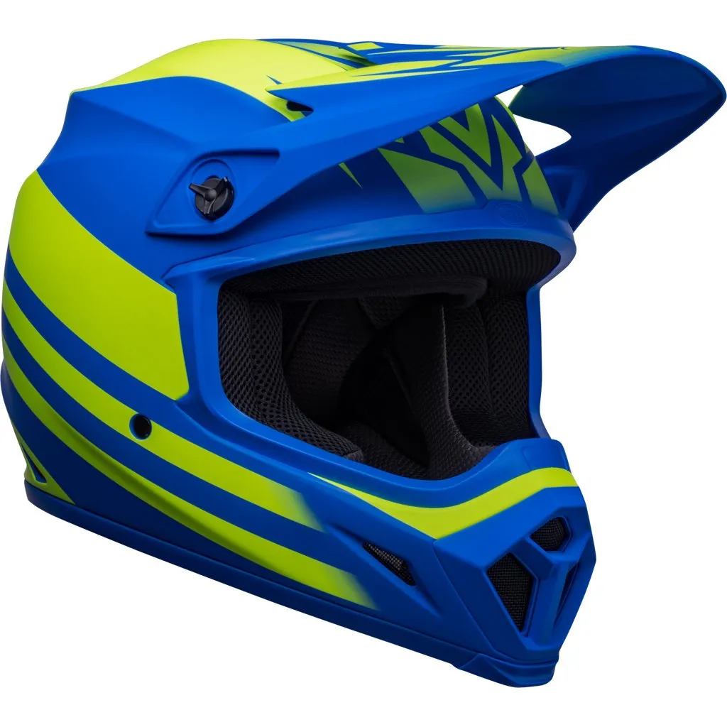 Bell - MX-9 Mips Disrupt Blue/Yellow Helmet