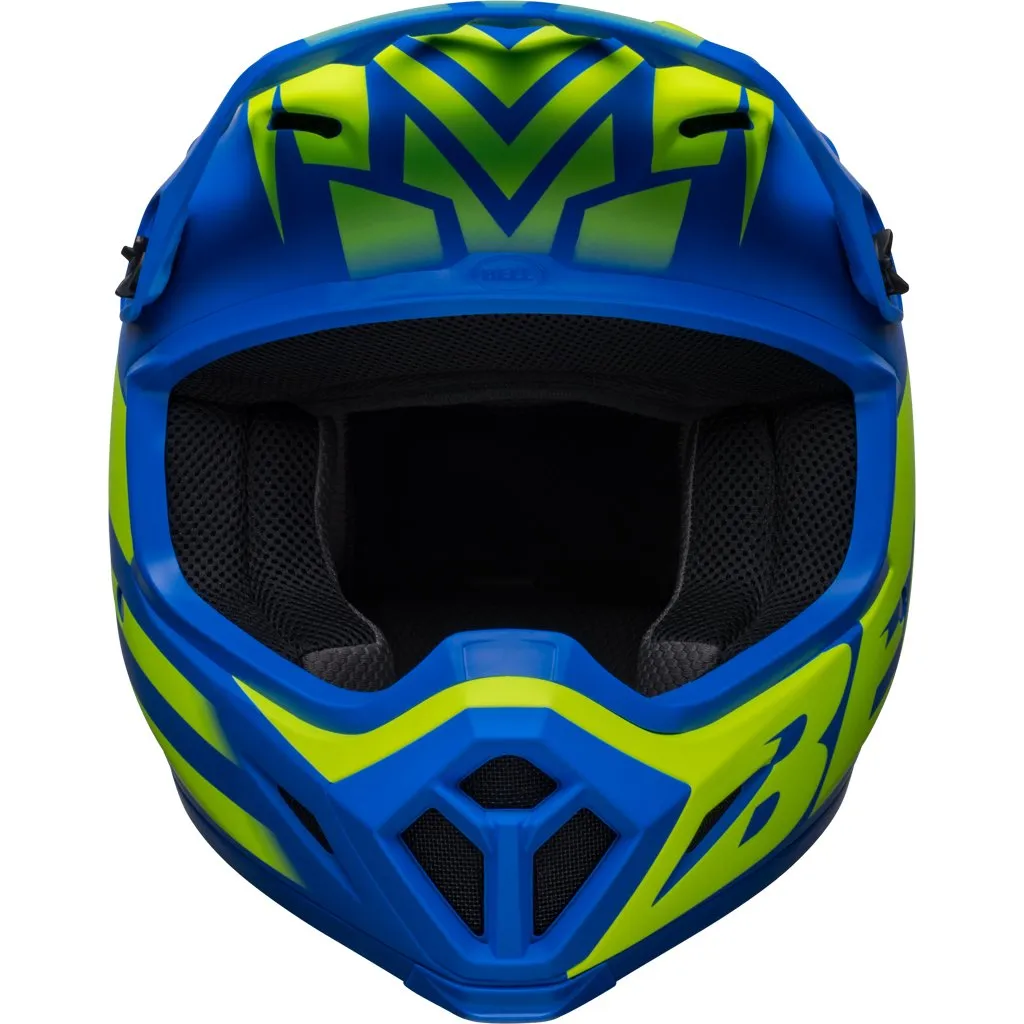 Bell - MX-9 Mips Disrupt Blue/Yellow Helmet