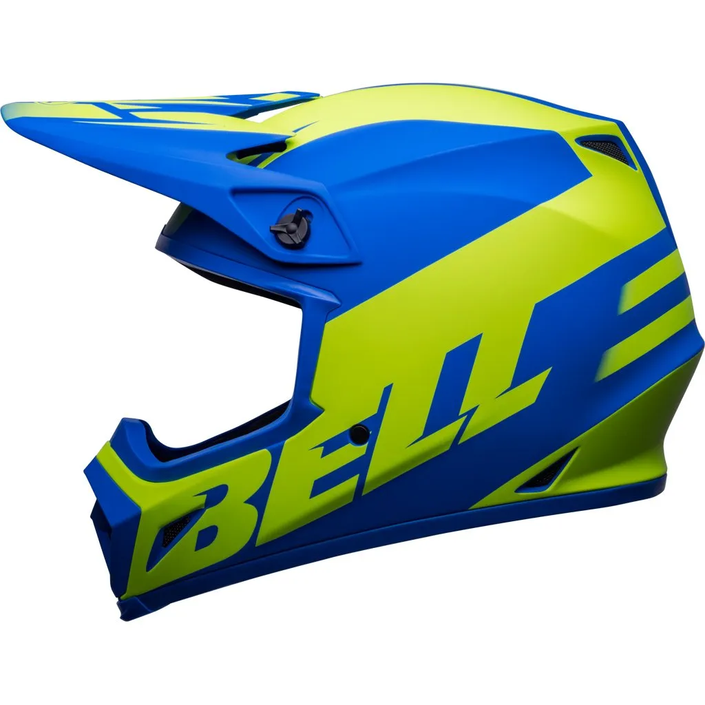 Bell - MX-9 Mips Disrupt Blue/Yellow Helmet