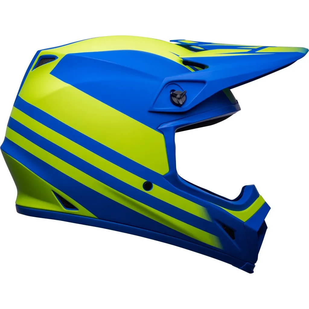 Bell - MX-9 Mips Disrupt Blue/Yellow Helmet