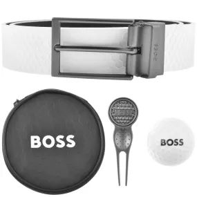 BOSS Golf Ball Marker And Belt Set