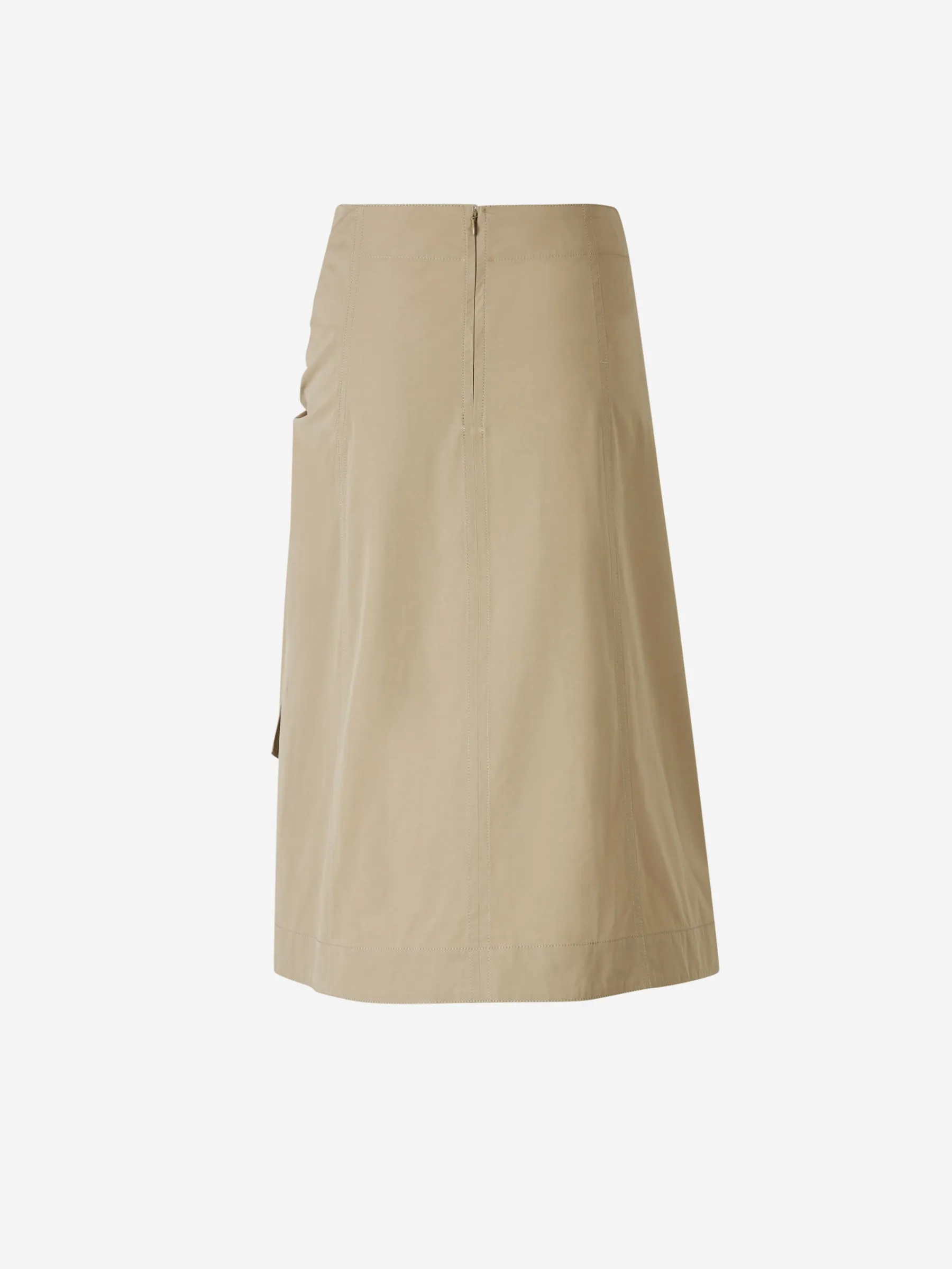 Bottega Veneta Draped Midi Skirt 