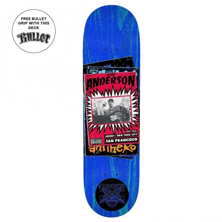 Brian Anderson Covers Skateboard Deck 9"