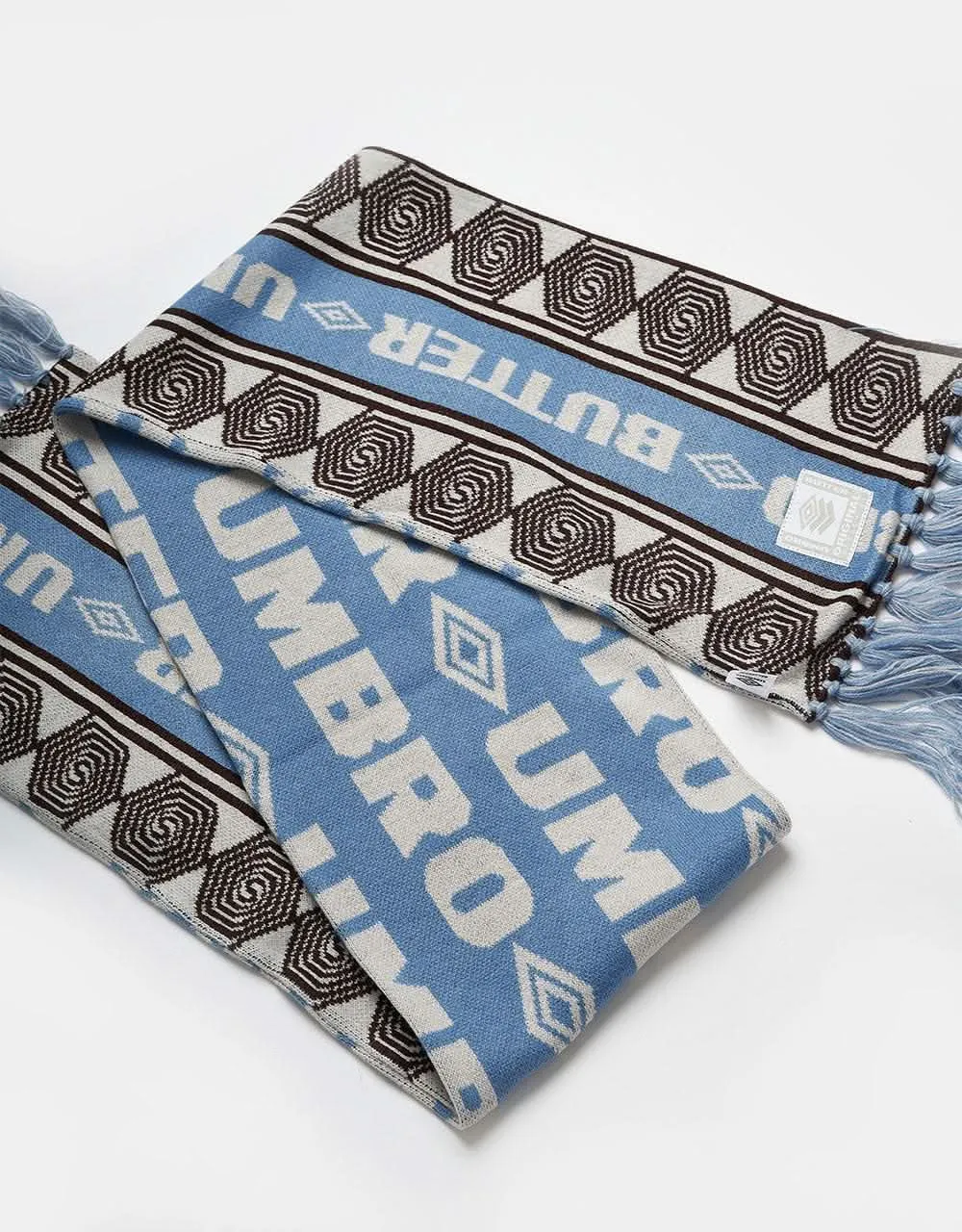 Butter Goods x Umbro Vert Scarf - Sky/Brown