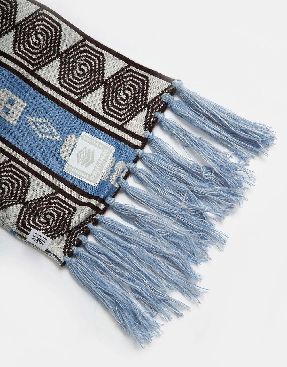 Butter Goods x Umbro Vert Scarf - Sky/Brown