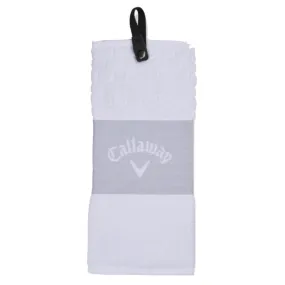 Callaway Tri-Fold Towel - wit