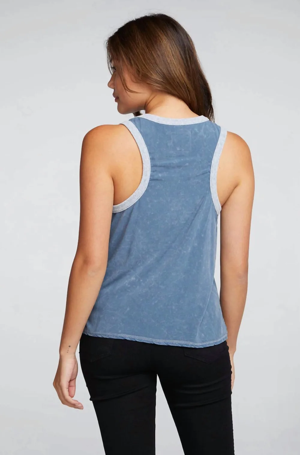 Chaser - Coastal Cloth Racer Tank Denim