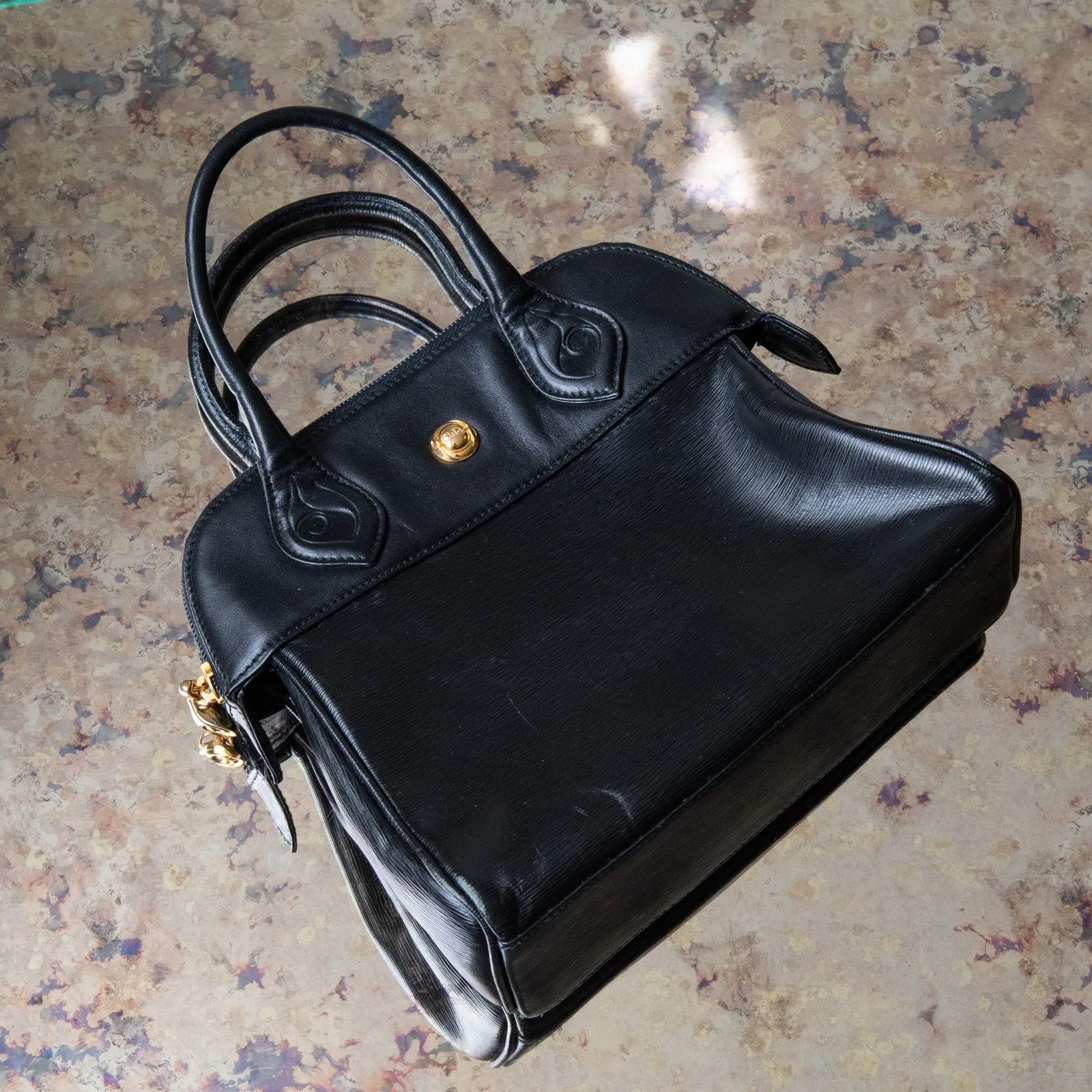 Chloe Black Leather Bag