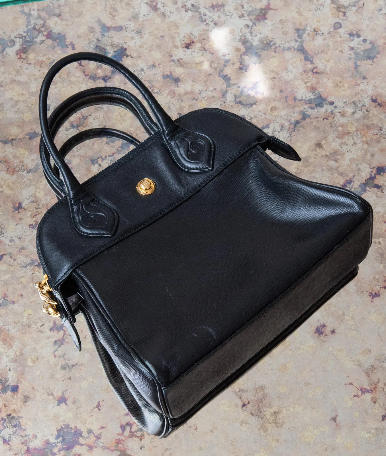 Chloe Black Leather Bag