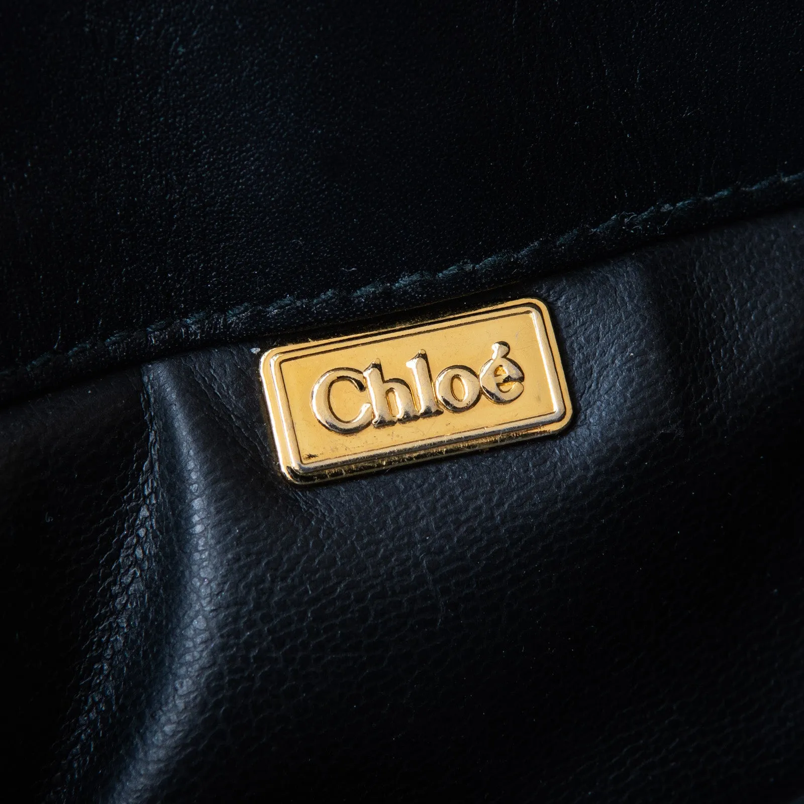 Chloe Black Leather Bag