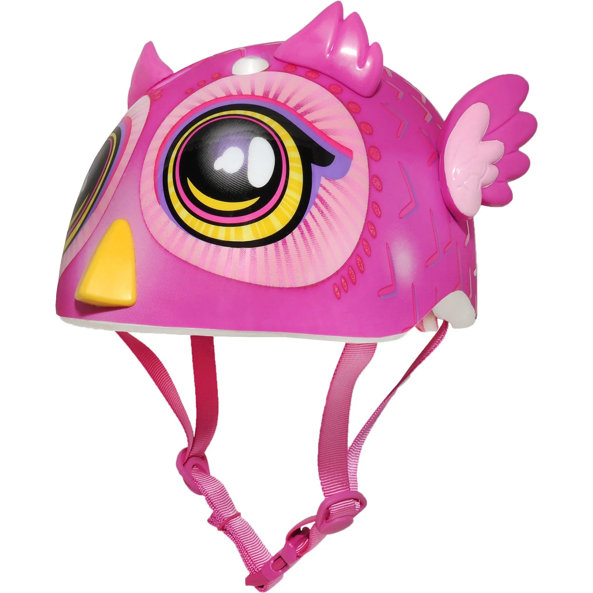 C.Preme Raskullz Infant Safety Helmet - 1 Plus - Miniz: Big Eyes Owl-Pink