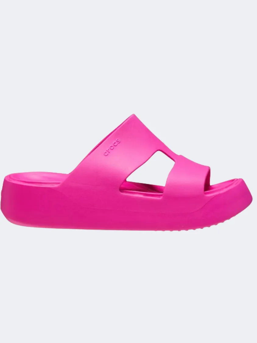 Crocs Getaway Platform H Strap Women Lifestyle Sandals Pink Crush