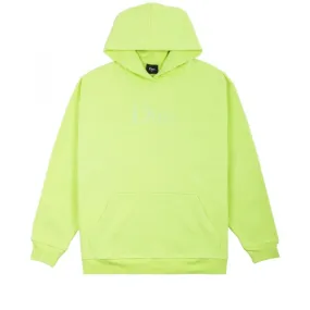 Dime Classic Logo Embroidered Pullover Hooded Sweatshirt (Volt)