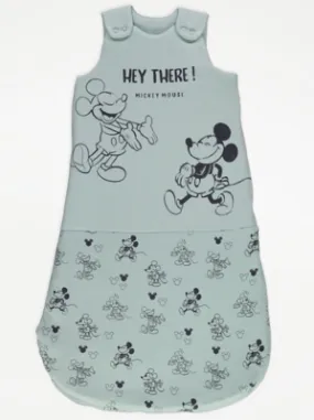 Disney Mickey Mouse Green Sleeping Bag 2.5 Tog | Baby | George at ASDA