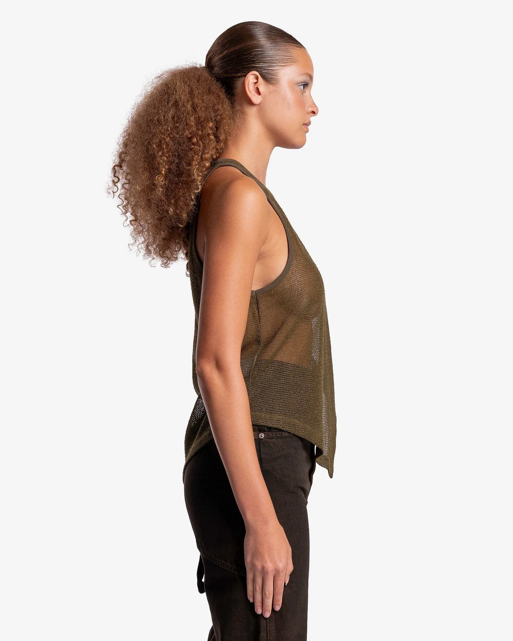 Eckhaus Latta UV Tank in Kelp