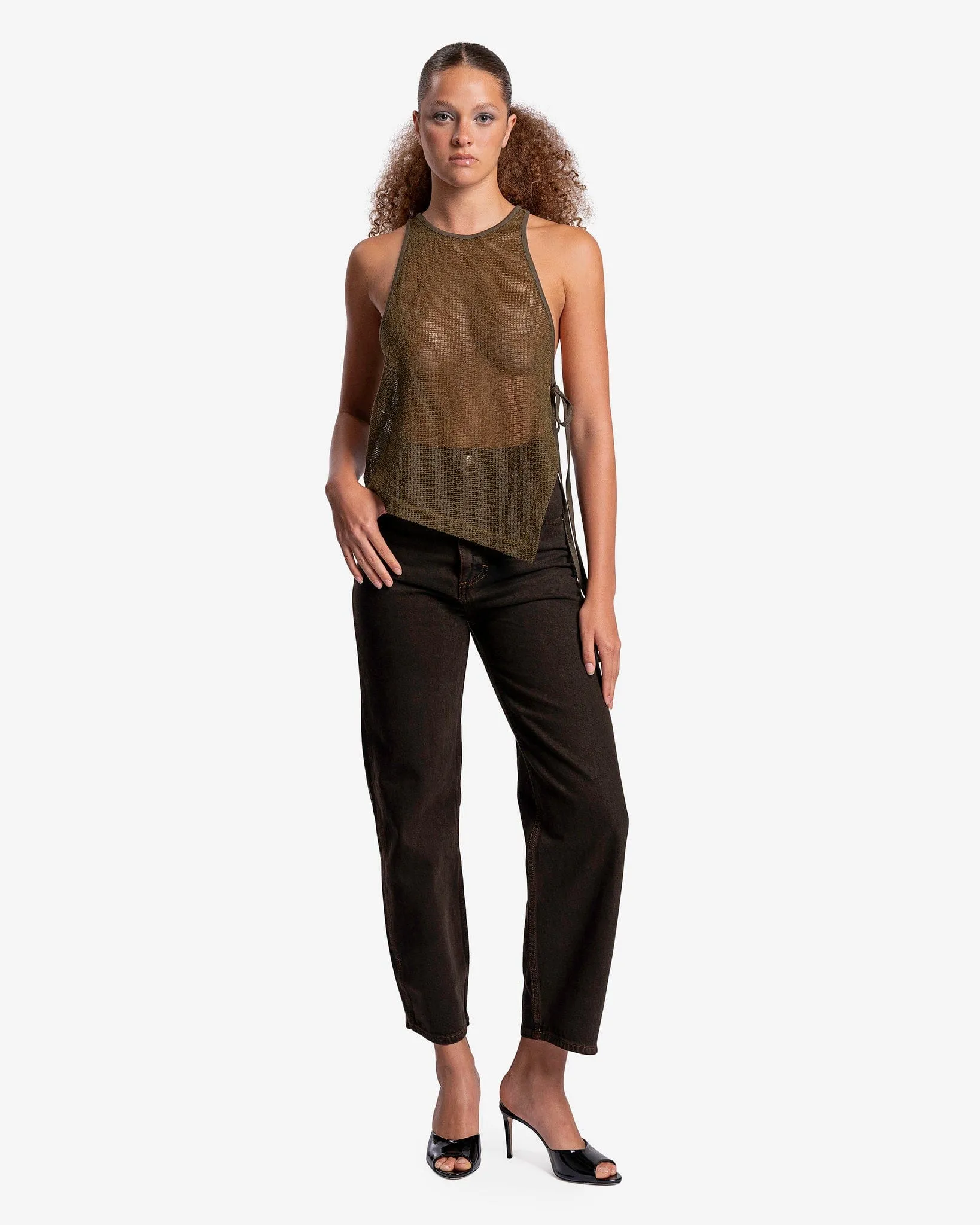 Eckhaus Latta UV Tank in Kelp