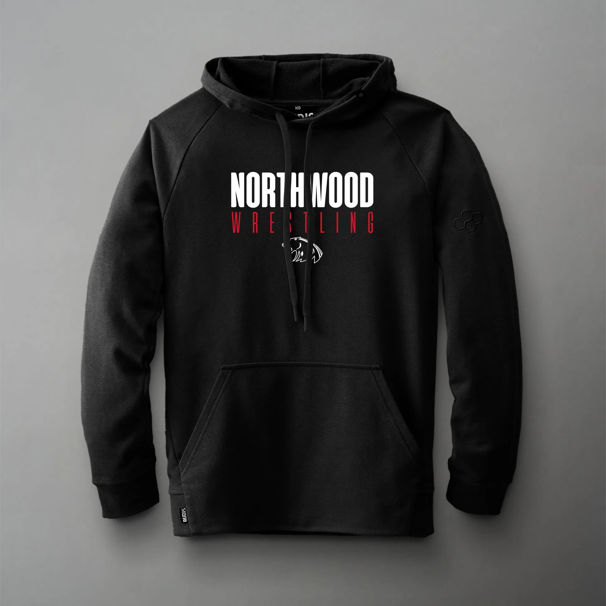 Elite Terry Hoodie-Unisex--Northwood Wrestling Team Store-