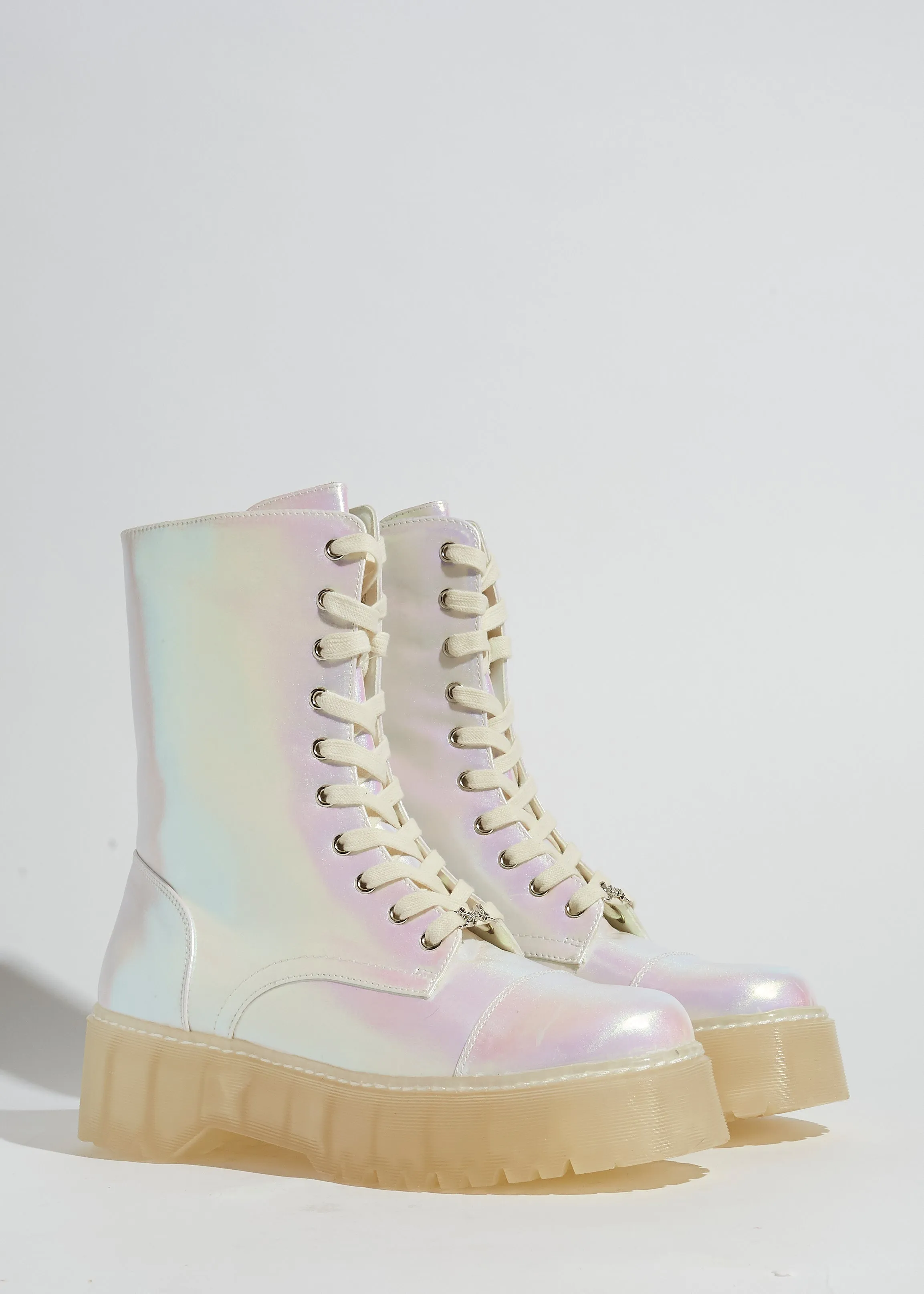 Elle Combat Boot