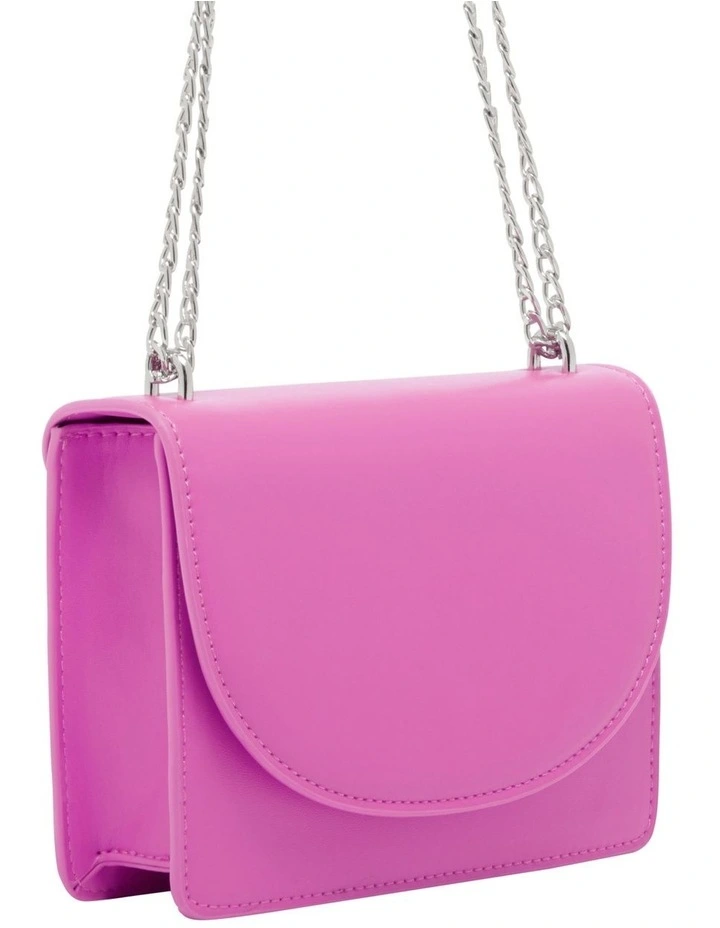 Emma Mini Shoulder Bag In Magenta