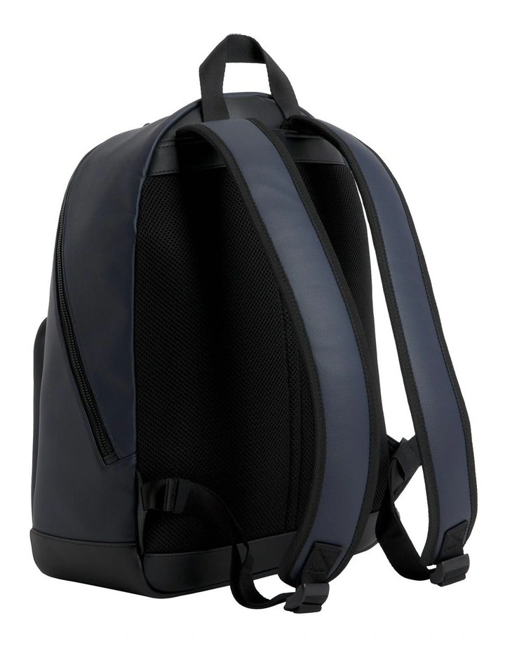 Essential Pique Backpack in Space Blue