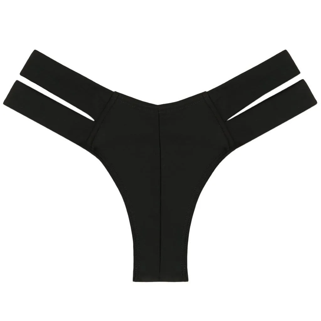 Euro Bikini Bottom | Black