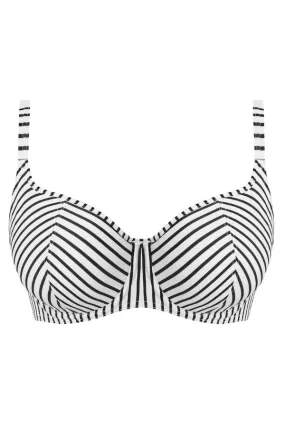  Freya     Jewel Cove Sweetheart Padded Bikini Top - Striped