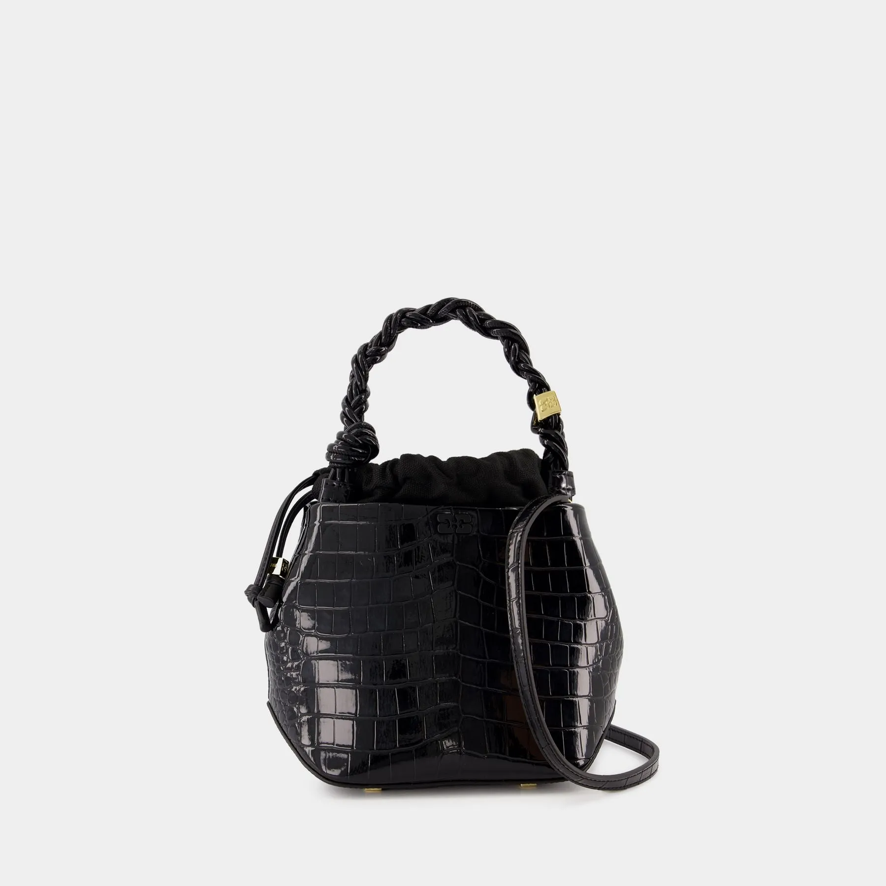 Ganni Bou Bag - Ganni - Synthetic Leather - Black