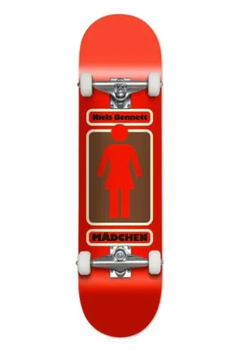 GIRL BENNETT 93 TIL 8.25 COMPLETE SKATEBOARD