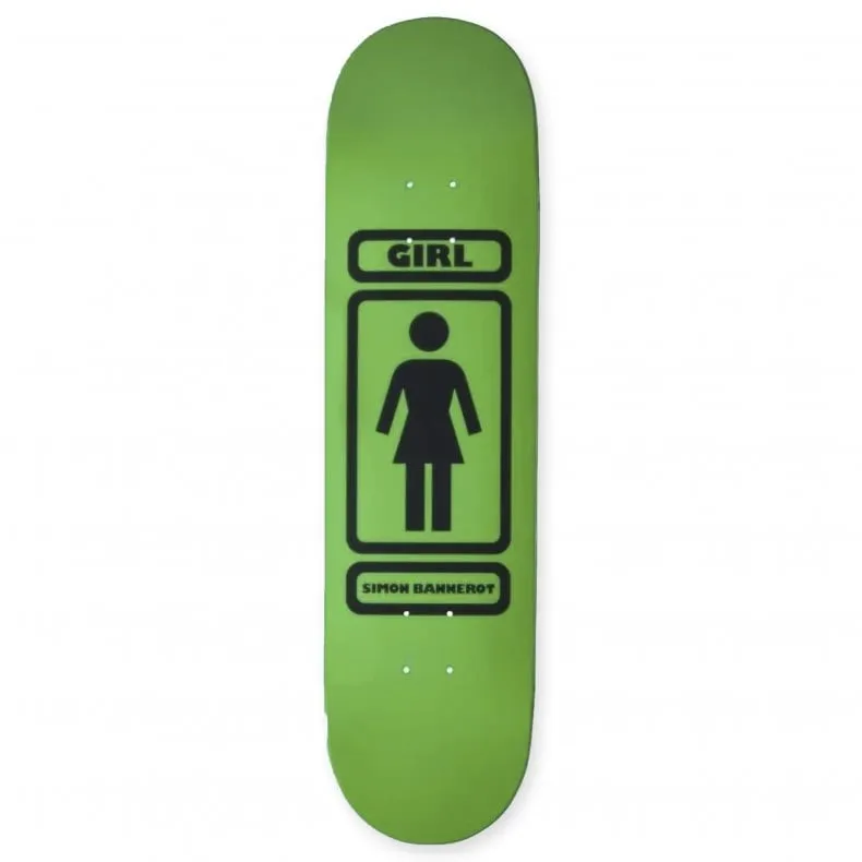 Girl Skateboard Co. Simon Bannerot 93 Til Infinity W40 V2 Skateboard Deck 8.25