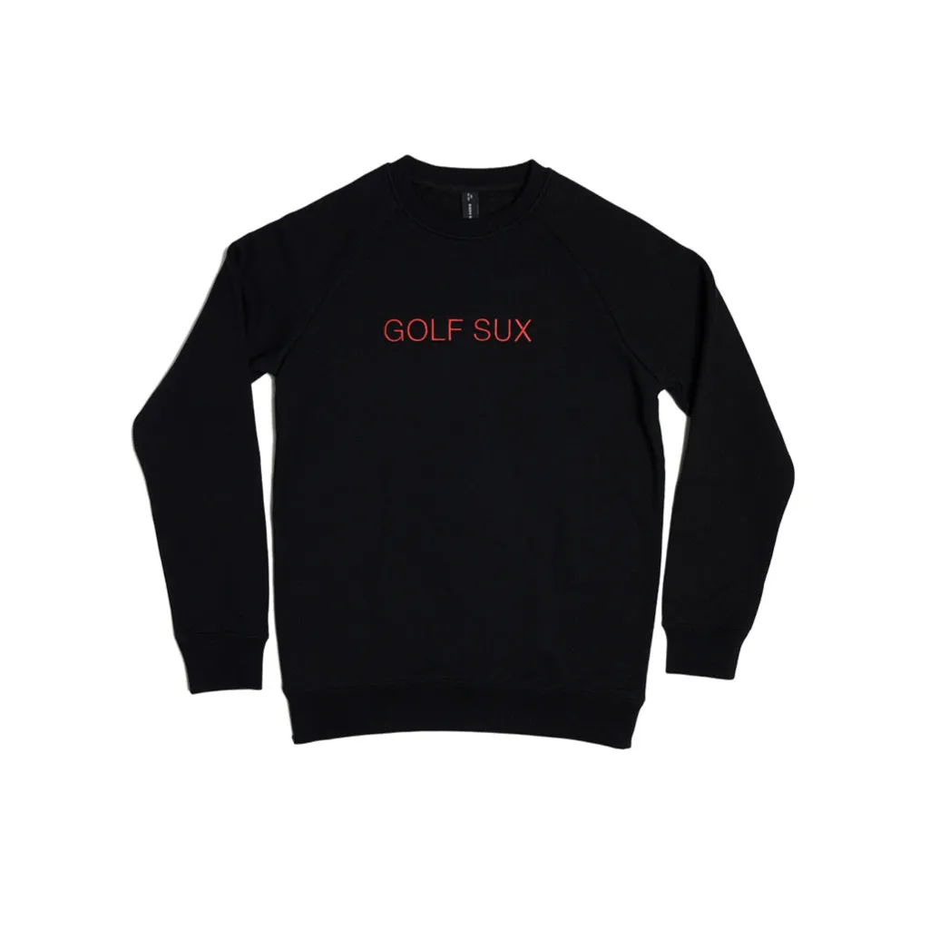 Golf Sux Black/Red