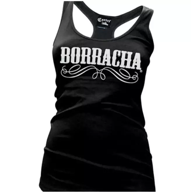 Gothic Borracha Women's Racerback Tank Top