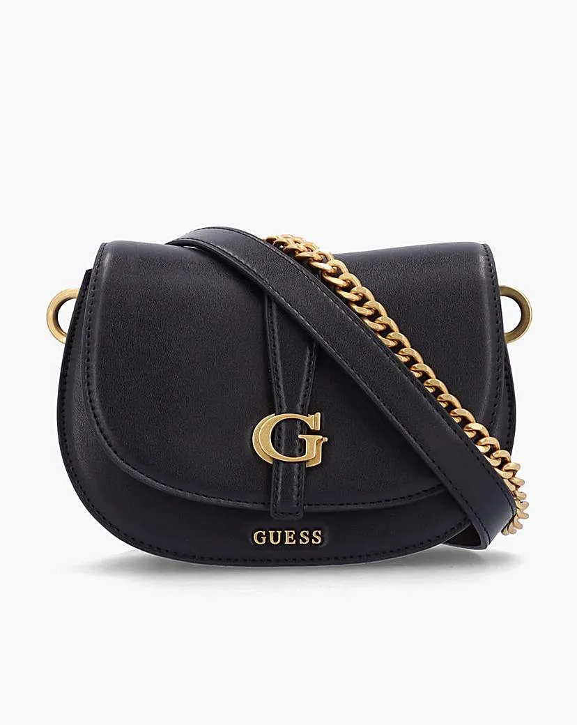 Guess Mini Kuba Black Cross-Body Bag