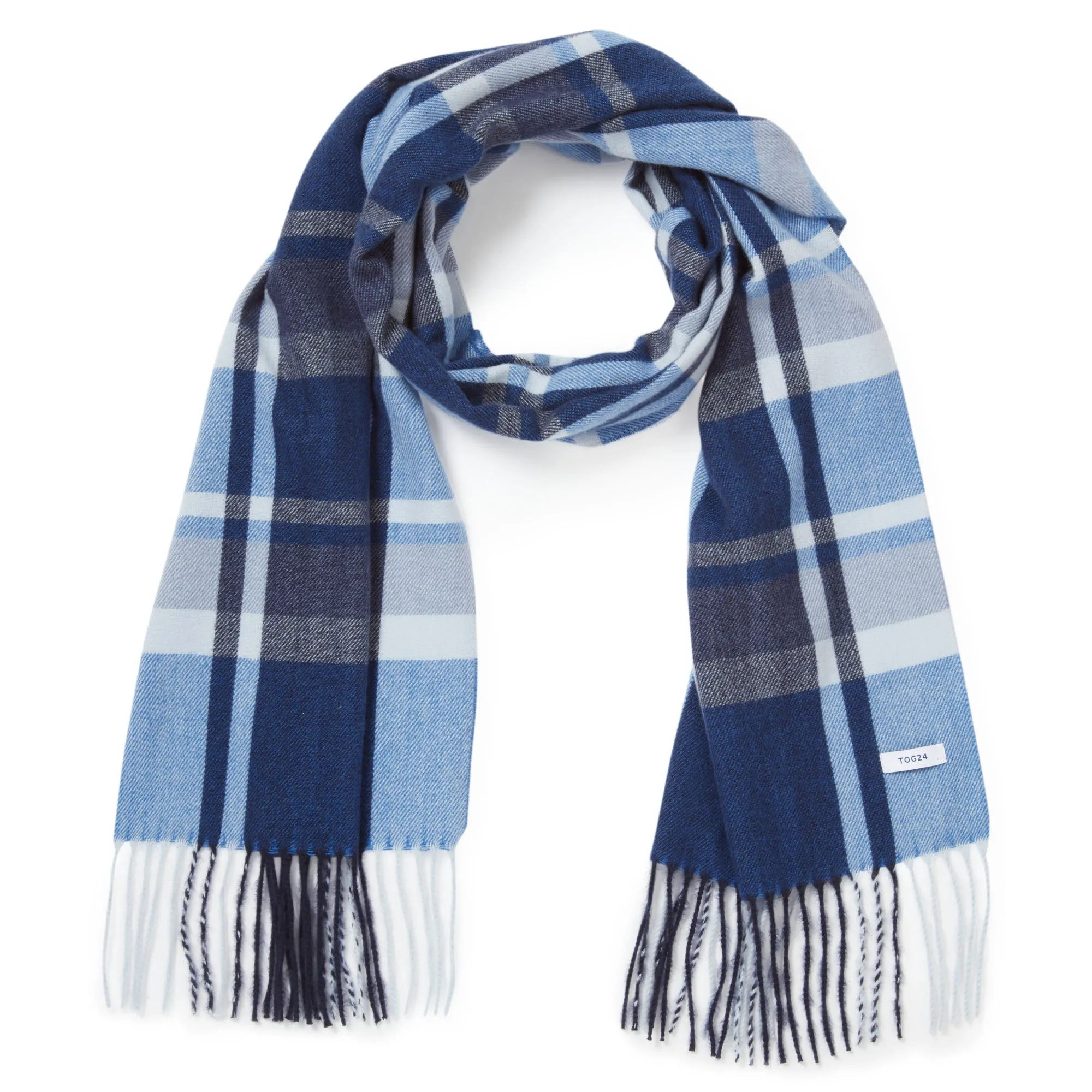 Hayner Woven Scarf - Aegean Blue