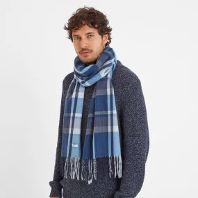 Hayner Woven Scarf - Aegean Blue